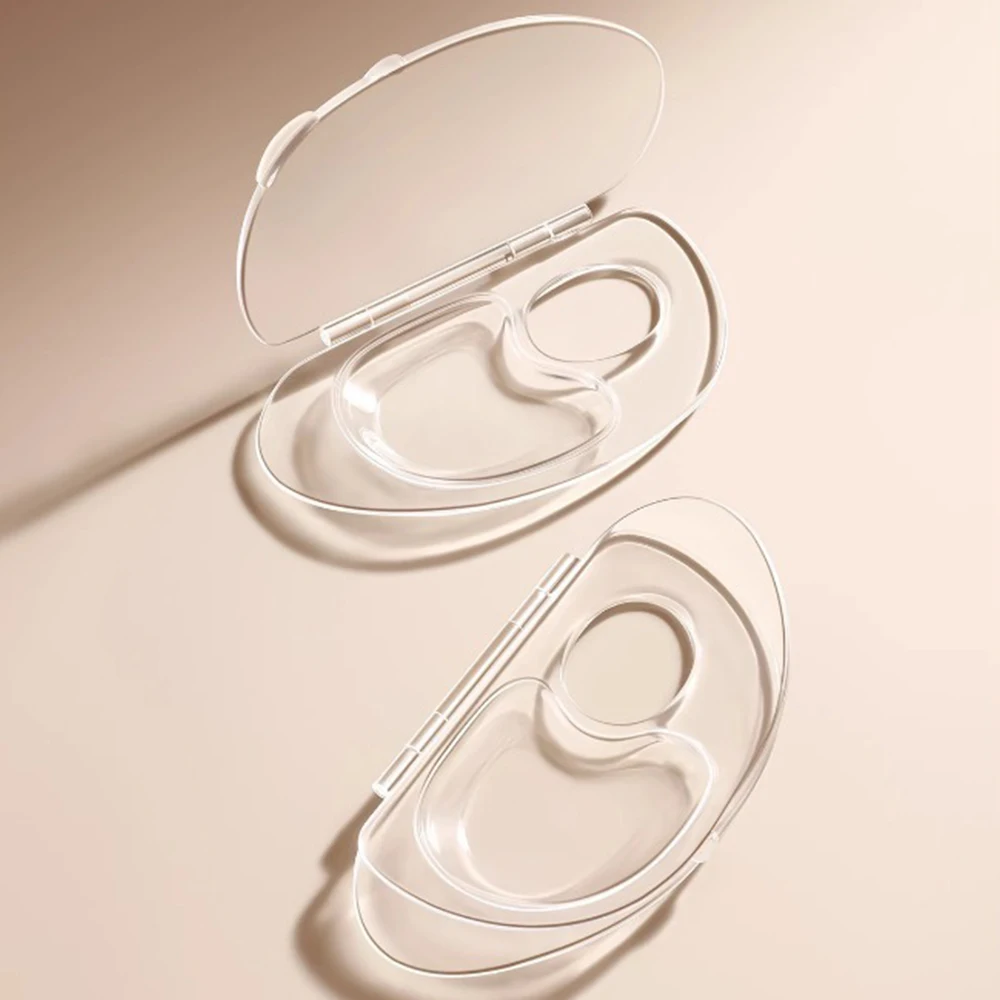 พับ Liquid Foundation Palette อะคริลิคชุดเครื่องมือแต่งหน้าผสมครีมชุดก้านเก็บ Test Palette เครื่องสําอางค์อุปกรณ์เสริมความงาม