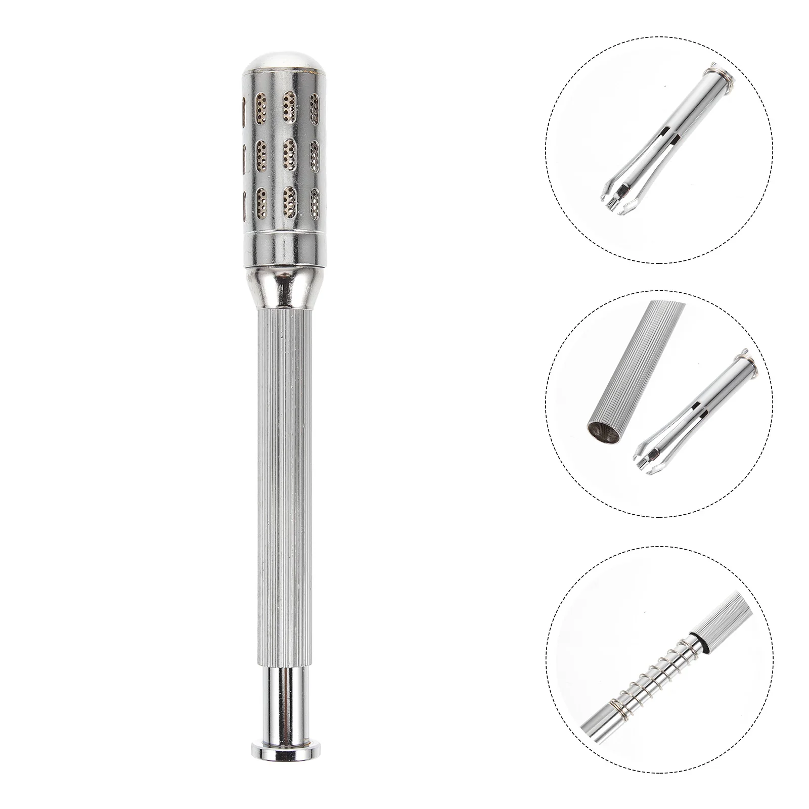 

Portable Stainless Steel Moxibustion Stick Moxa Burner Body Massager for Facial Skin Improvement Fatigue Relief Detox Moxas