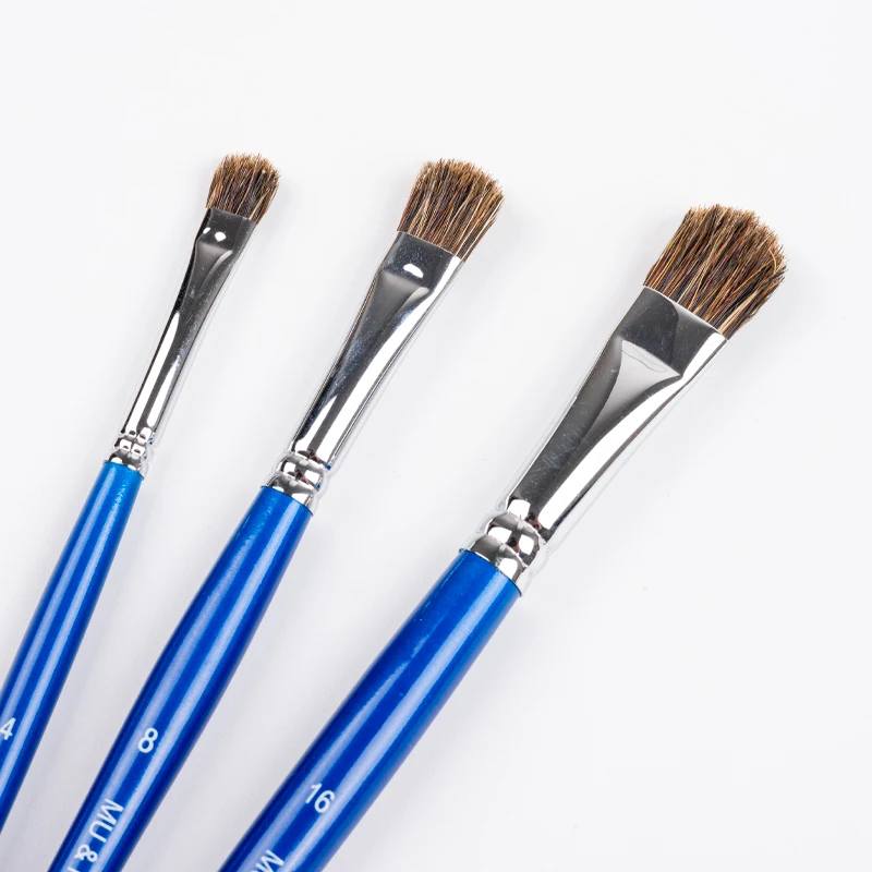 Boar Bristle Hair Tree & Texture Series Grass Brush Treesnipe Watercolor Oil Paining Tools 604FB MU HE ART