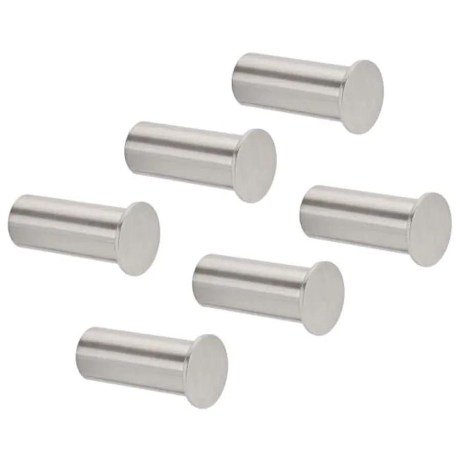 

Towel Hooks, Coat Hooks - Modern Decorative Hat Hangers Wall Mounted, Heavy Duty Utility Pegs for Hanging Bag Clothes, 6 Pack