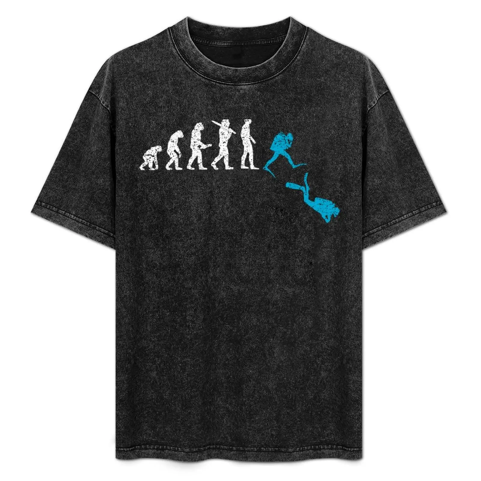 

Evolution Scuba Diving T-Shirt Casual Trendy Streetwear Tee Shirt