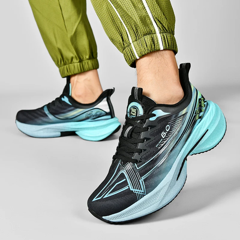 

Men's Shoes Breathable All-match Mesh Shoes Sports Carbon plateShoes Men's All-match Wear-resistant Running Shoes for Men