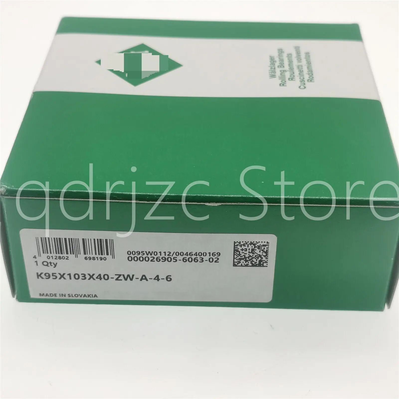 

cage and needle roller assembly bearing K95X103X40-ZW-A-4-6 = KT9510340C3 95mm X 103mm X 40mm