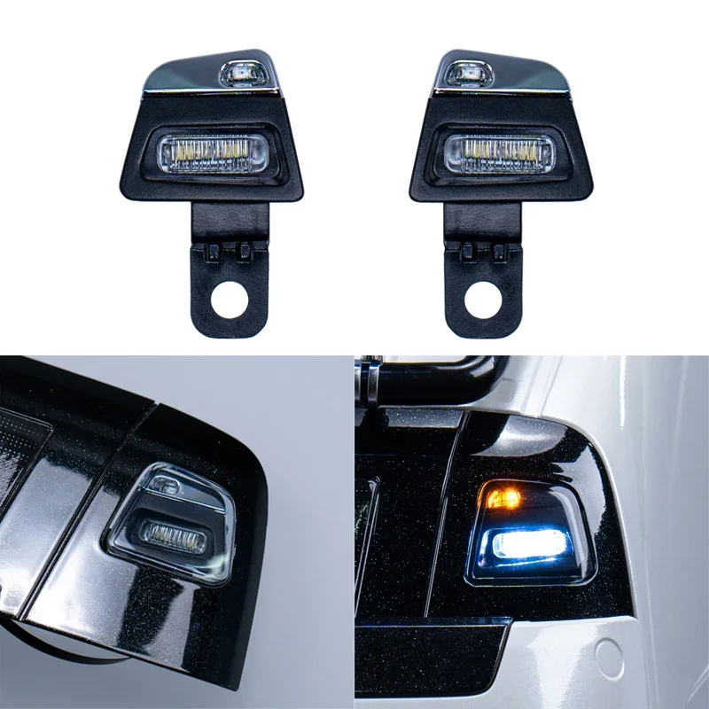 1:14e Schaal Daklicht Verlichting Uitbreidingskaart voor Tamiya RC Truck SCANIA 770S R620 VOLVO Benz Arocs MAN TGX Auto