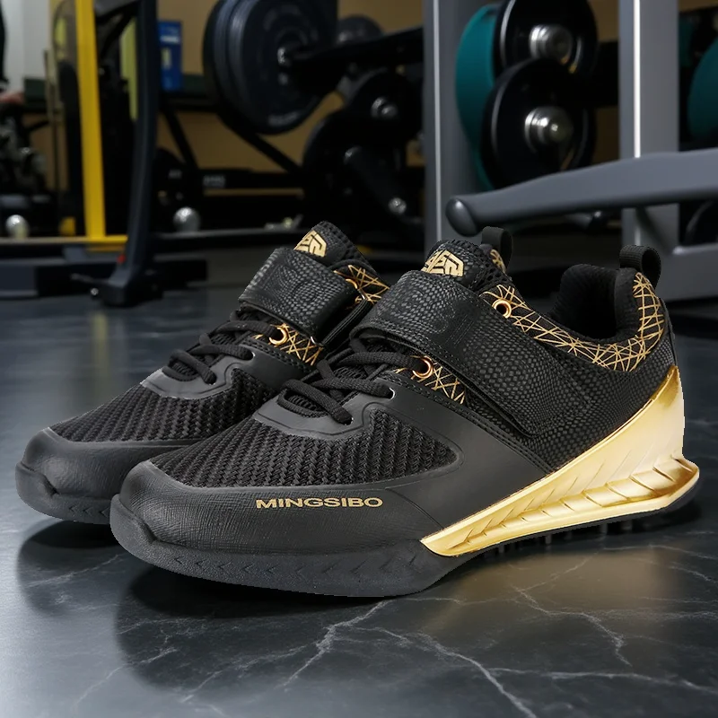 Hot Mens Womens Designer Weightlifting Shoes Couple Shoes Squat Shoes Pull-up Shoes Black Red Indoor Fitness Shoes