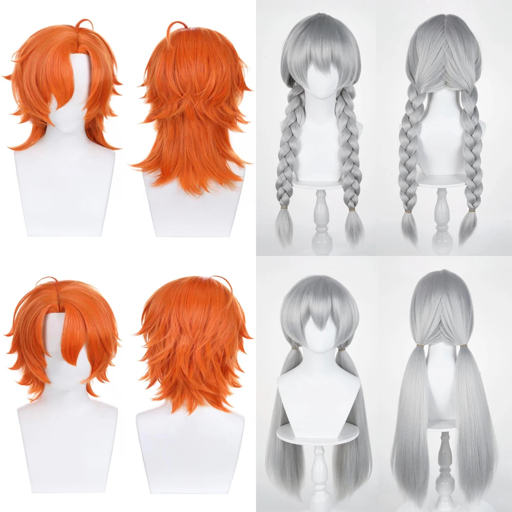 أنيمي زوتوبيا 2: جودي ونيك تأثيري الضفائر الشعر الاصطناعية مناسبة للحزب اليومي لعب الأدوار ارتفاع درجة الحرارة الحرير الباروكات #5