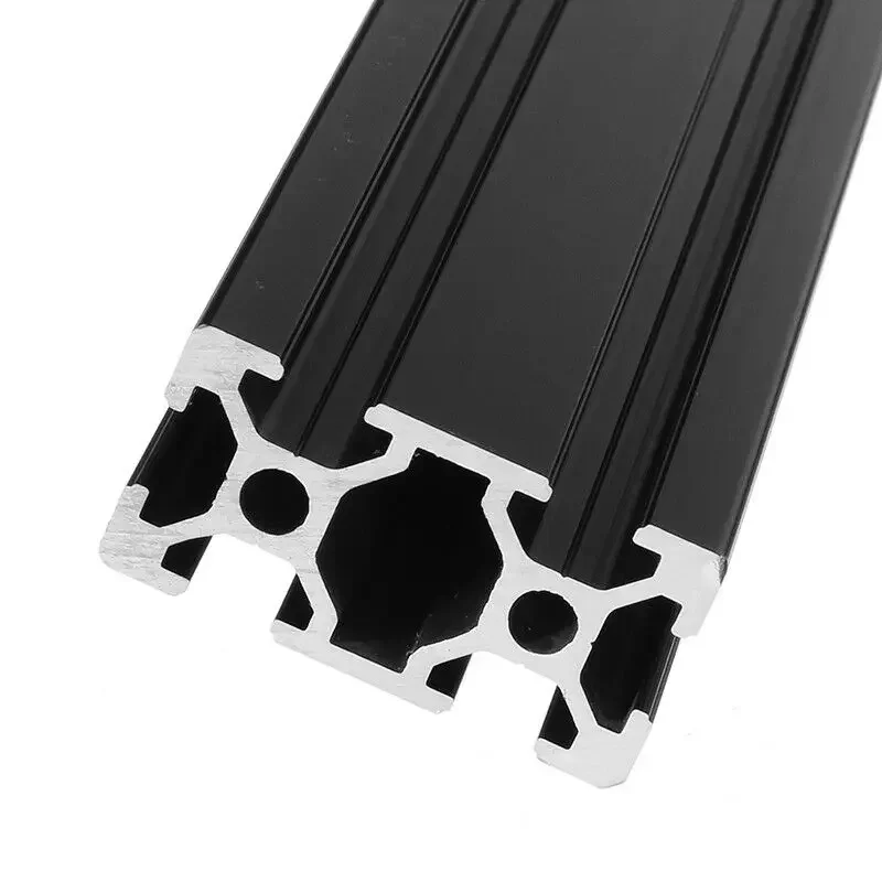 

4pcs 500mm 2040 Aluminum Extrusion CNC 3D Printer Parts Profile Anodized Rail Linear Aluminum Frame European Standard Black