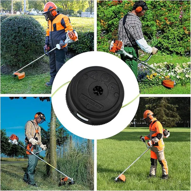 Stihl FSA57, FSE52 Weed Eater 헤드용 MAKE-C3-2 트리머 헤드, Autocut C3-2 대체, 4009 710 2106