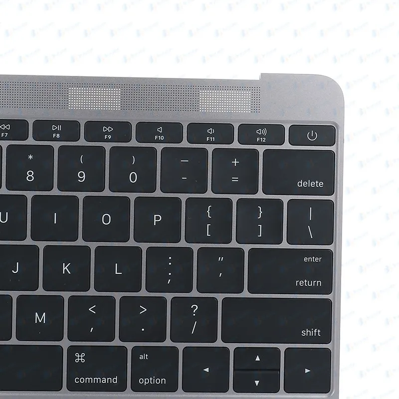 Imagem -03 - Topcase Teclado com Backlight Trackpad para Macbook Cinza Prata Retina 12.0 in A1534 Eua Reino Unido Espanhol França Russo Alemão ar 2023 2023