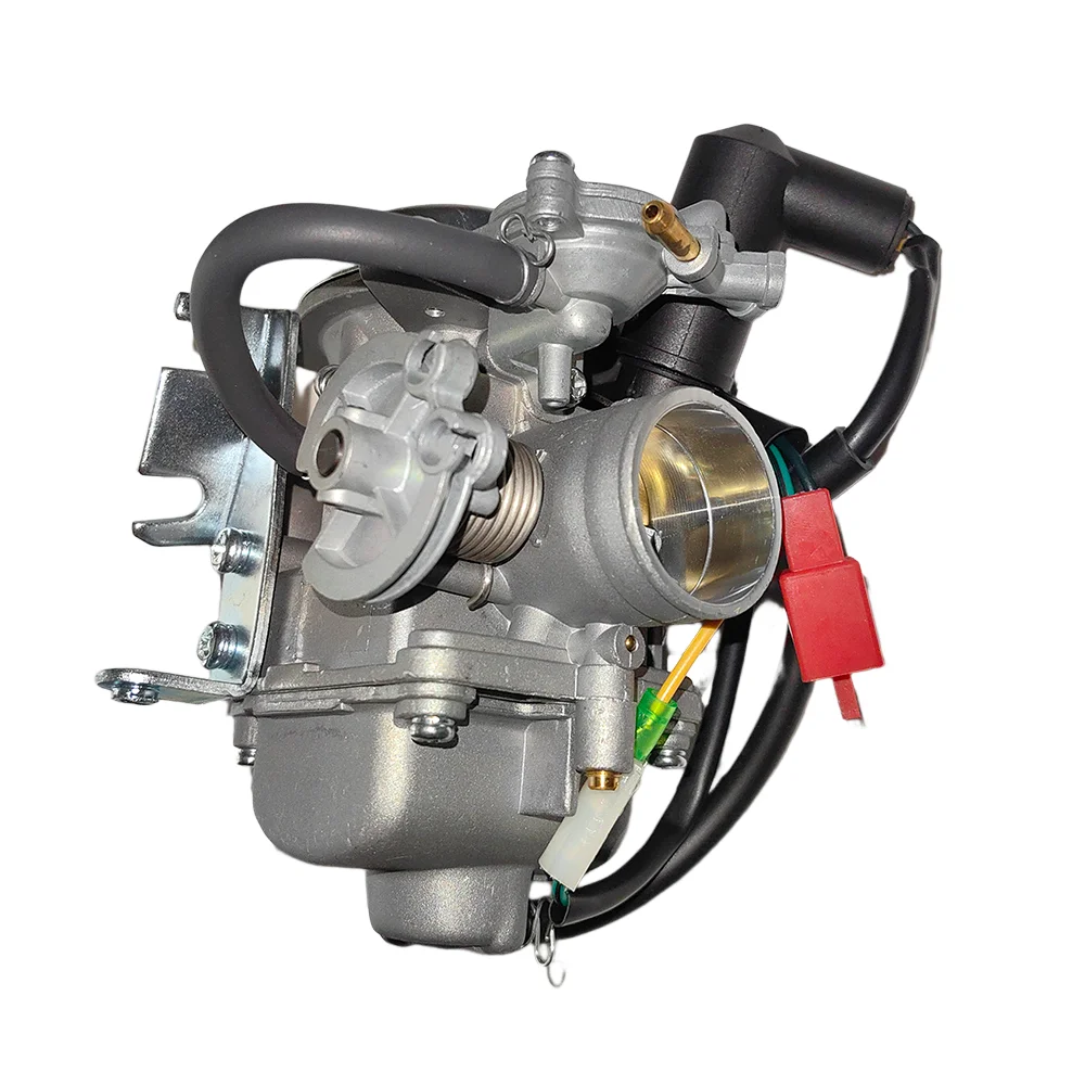 30MM W/Electric Carburetor Fit For Honda Helix CN 250 CN250 GY6 150cc Carter Dazon JCL Kinroad 250cc 300cc CF250cc ATV Go Kart