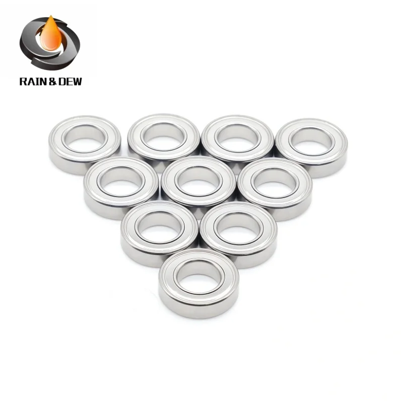 10 Stück S6800ZZ ABEC-9 10x19x5mm Edelstahl-Rillenkugellager mit dünnem Querschnitt SMR74 SMR85 SMR103 SMR105 SMR106 S693 S608 – Detail 1