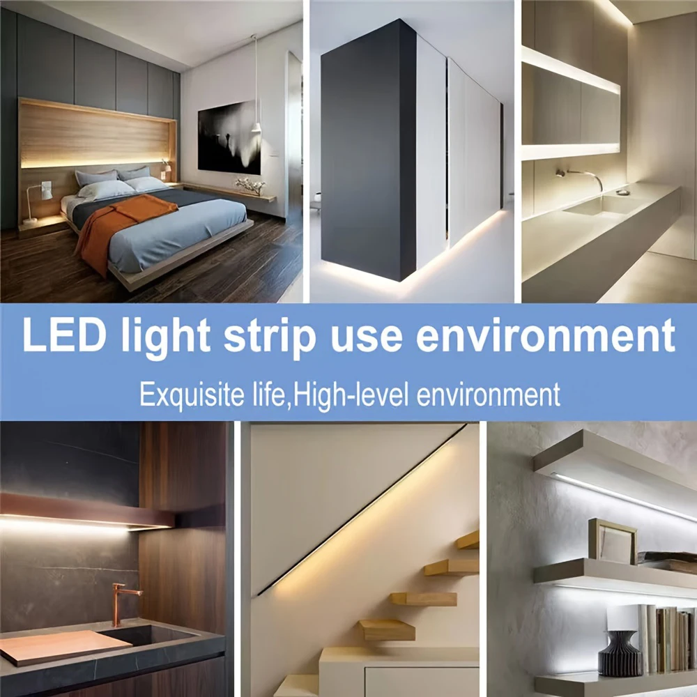 شريط أضواء LED يعمل بالبطارية مع مفتاح تشغيل وإيقاف 1-10 متر أضواء LED بيضاء ودافئة وإضاءة خلفية للتلفاز والحفلات وغرفة النوم