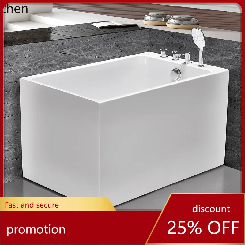 

ZML Acrylic Bathtub Freestanding Modern Minimalist Bathtub