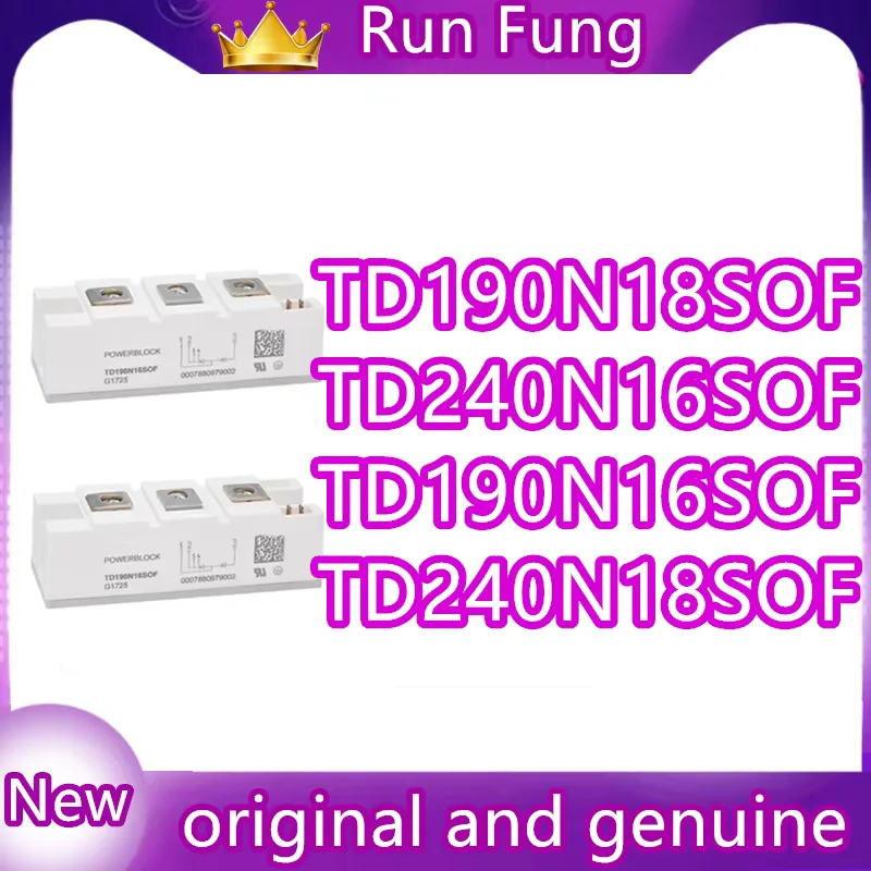 

Новые оригинальные интегральные микросхемы TD190N16SOF, TD240N16SOF, TD190N18SOF, TD240N18SOF