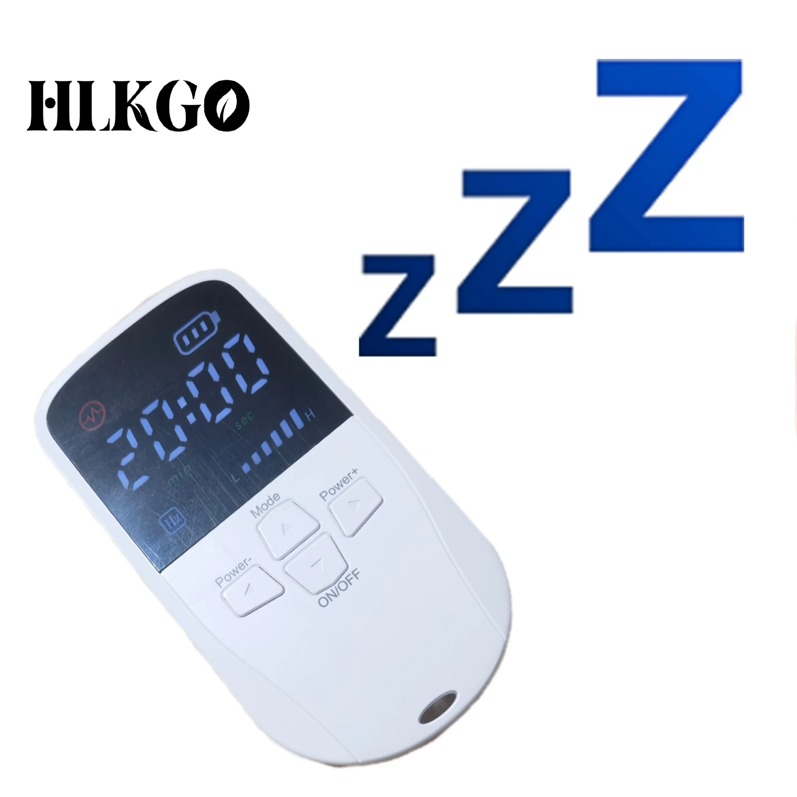 

HLKGO Advanced CES Stimulation Device - Non-Drug Solution for Insomnia, Calming Mind & Improving Sleep Efficiency