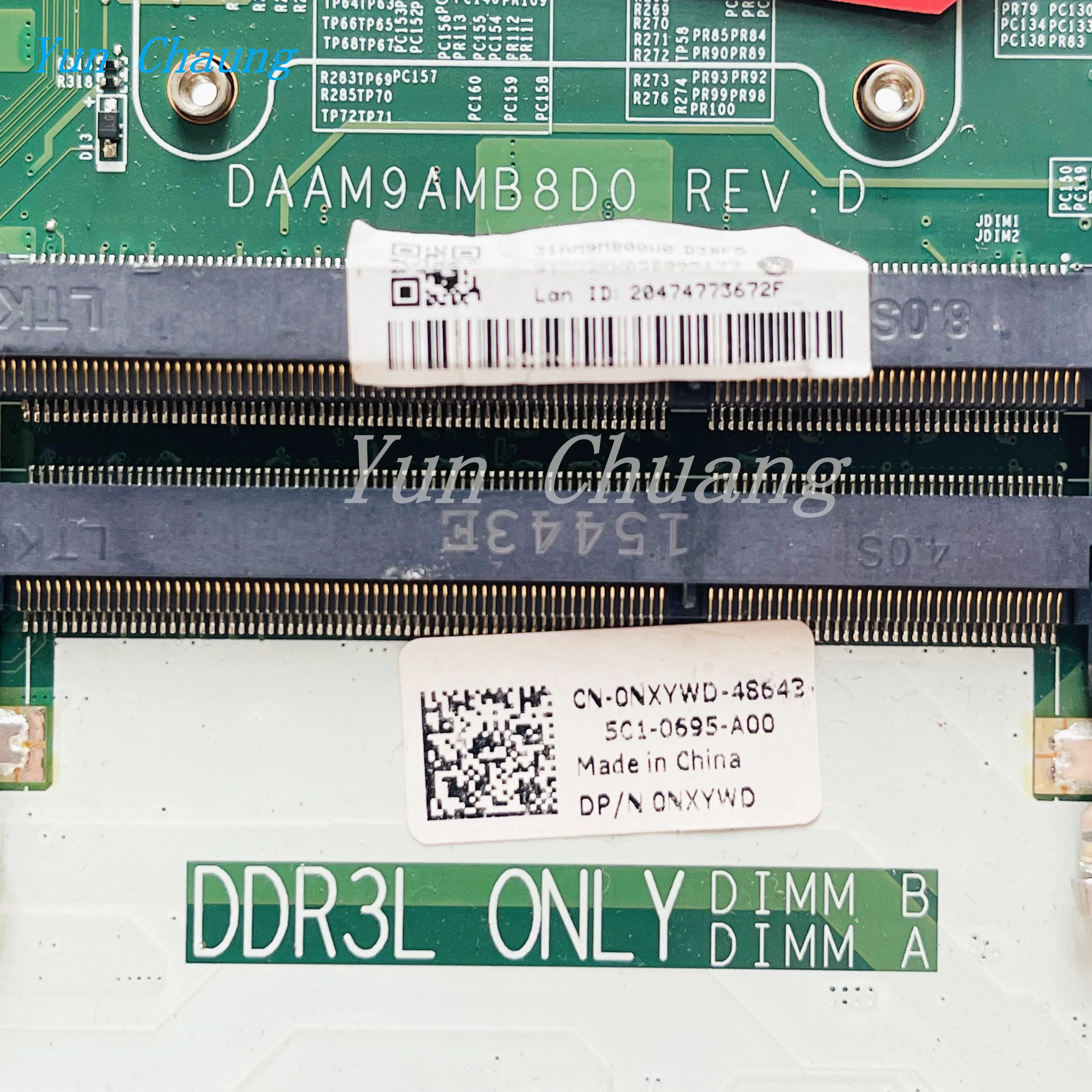 Imagem -06 - Dell-placa-mãe Portátil para Inspiron 15 7559 Cpu Gtx960m 4gb Cpu Gtx960m