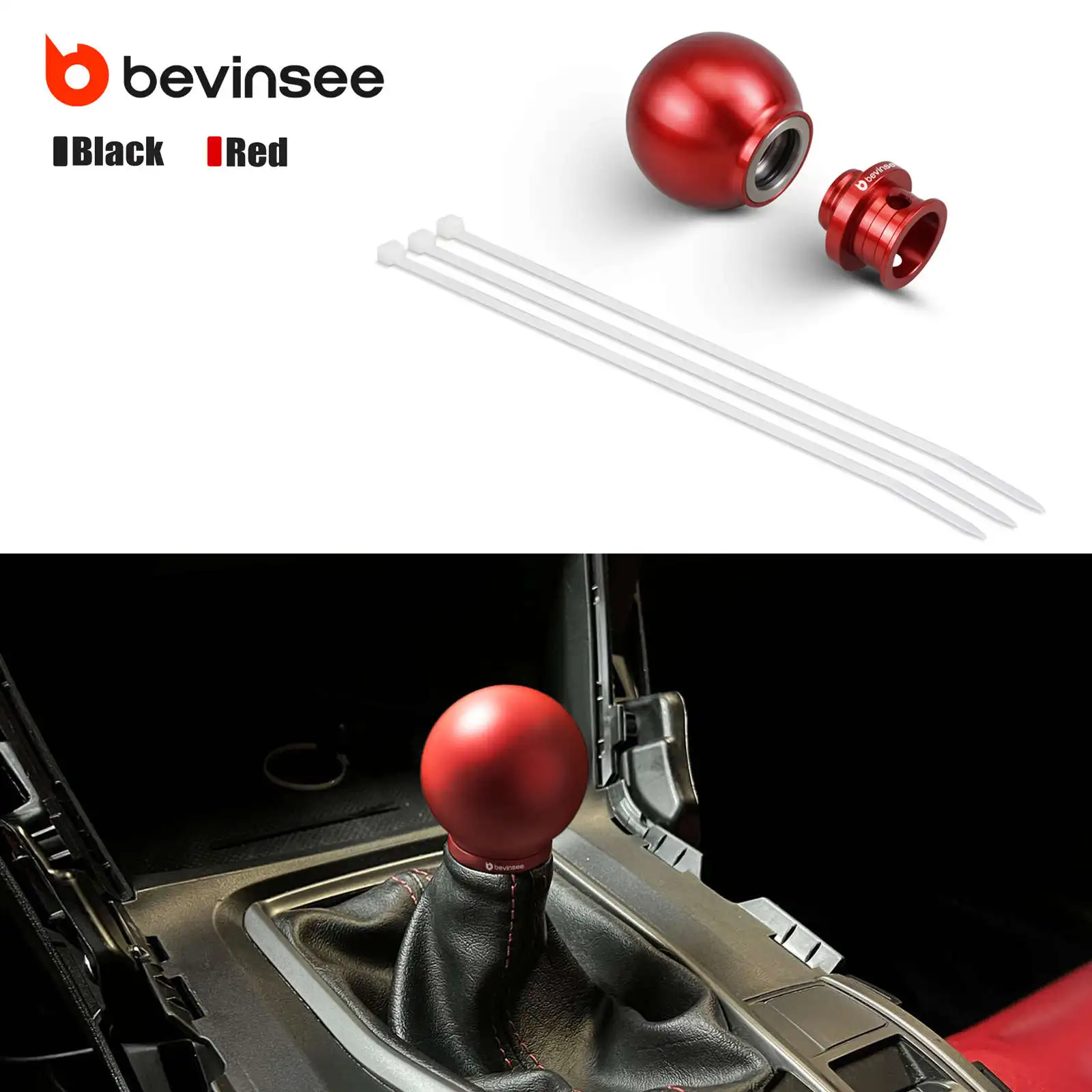 

M10x1.5 Shift Knob Kit for Honda Civic Si/Type R/Accord/Element/Civic/CRZ, for ACURA TSX/RSX and RSX-S, Car Interior Accessories