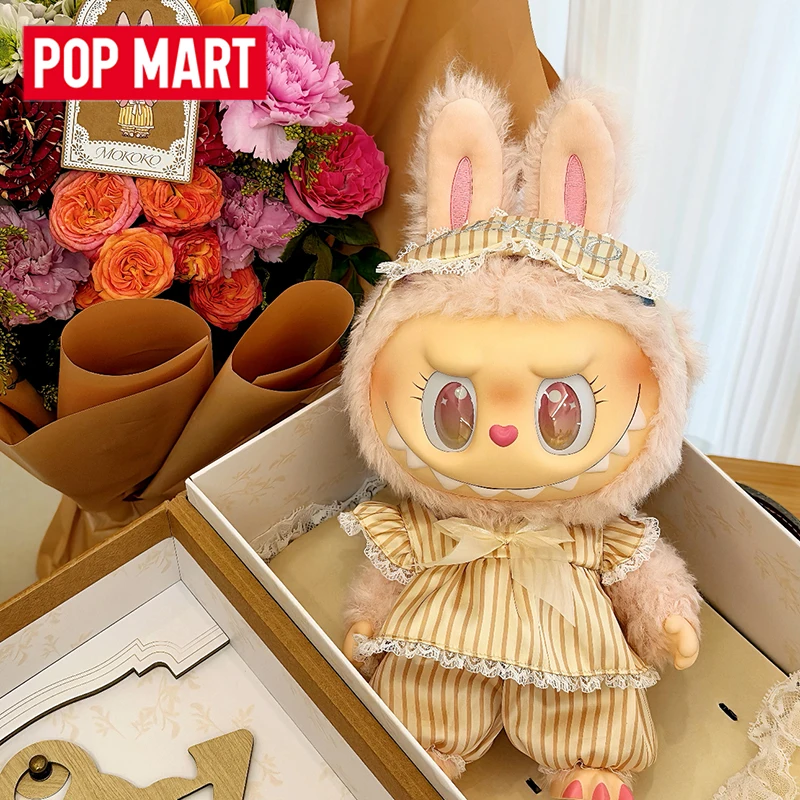

POP MART THE MONSTERS MOKOKO WAKE UP Series Vinyl Plush Blind Box Mystery Box Toys Kawaii Ornaments Figurines Home Decor Desktop