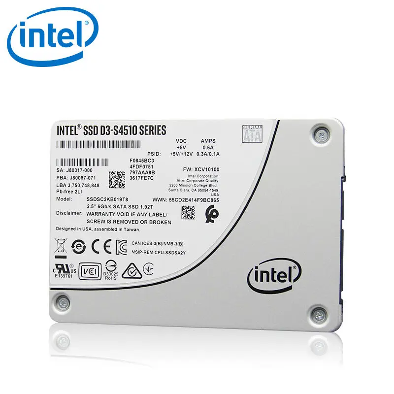 

For S4510 240G 480G 960G 1.92T SATA Enterprise SSD