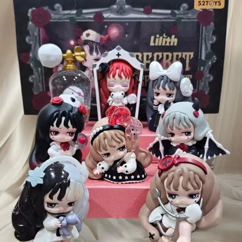 

Lilith Secret Experiment Series слепая коробка милая девушка аниме фигурка настольные украшения коллекция каваи модель подарки на день рождения