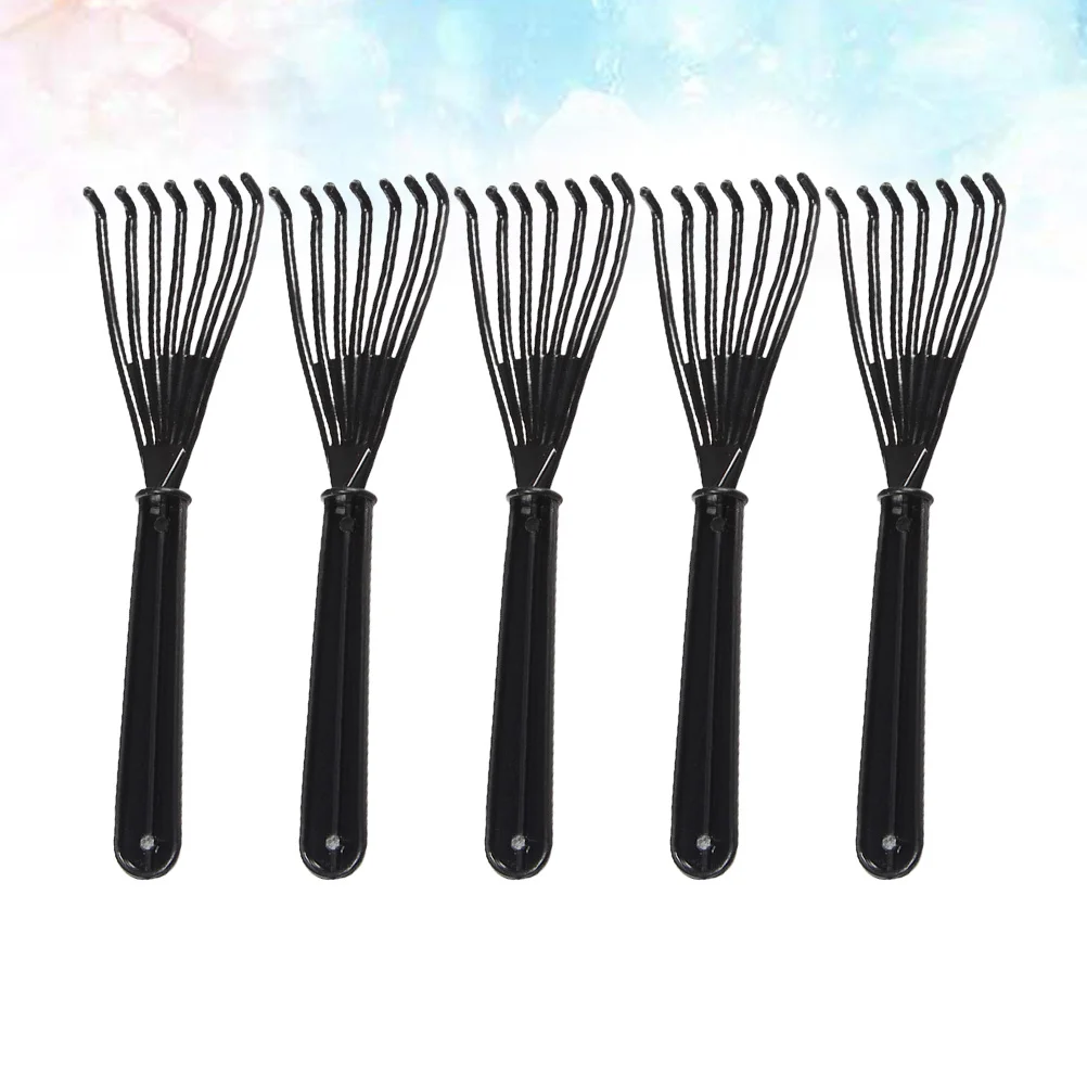 20 個ブラシクリーナーツールコームもつれを解く毛先から埋め込まれたものを除去ポータブルミニブラシピンセット髪の毛のためのヘアクリーニングツール