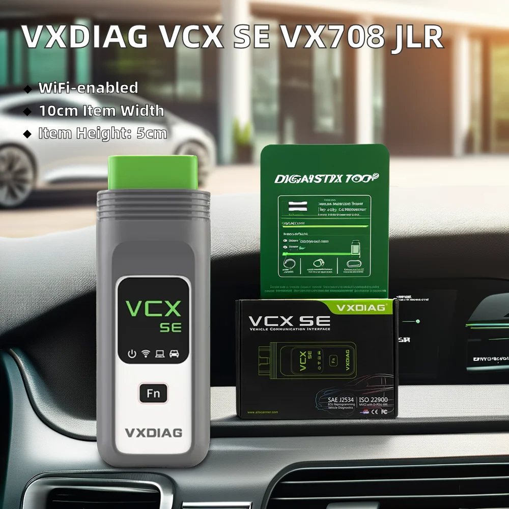 Original VXDIAG VCX SE JLR DoIP Car OBD2 Scanner J2534 Programming Coding Active Test SDD Pathfinder
