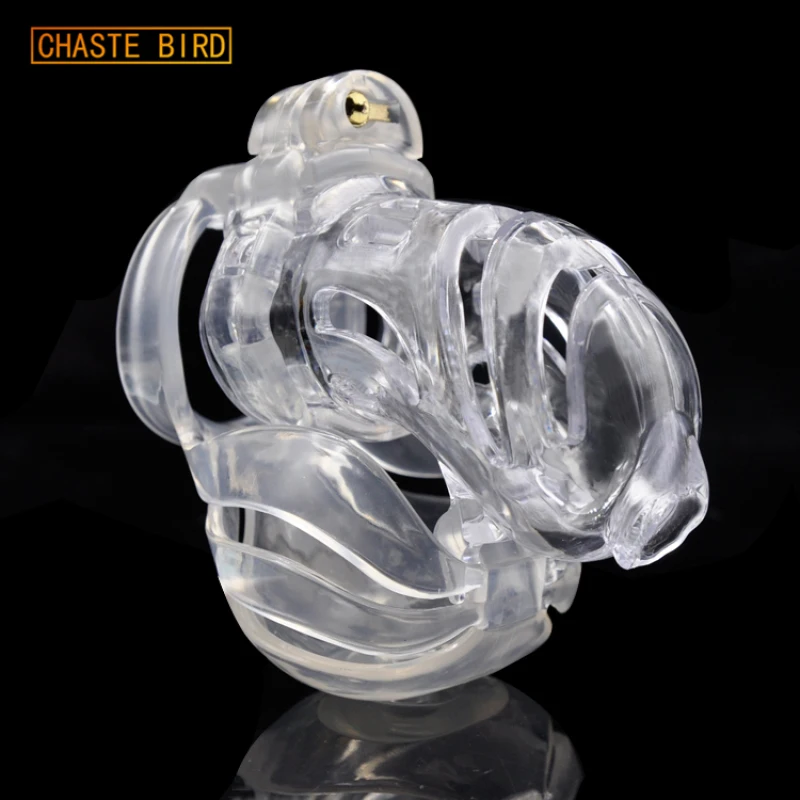 Chaste Bird Electric Device Shock Cock Penis Rings New 3D Design Male Polyethylene Chastity Integrative Adult Sex Toys A390