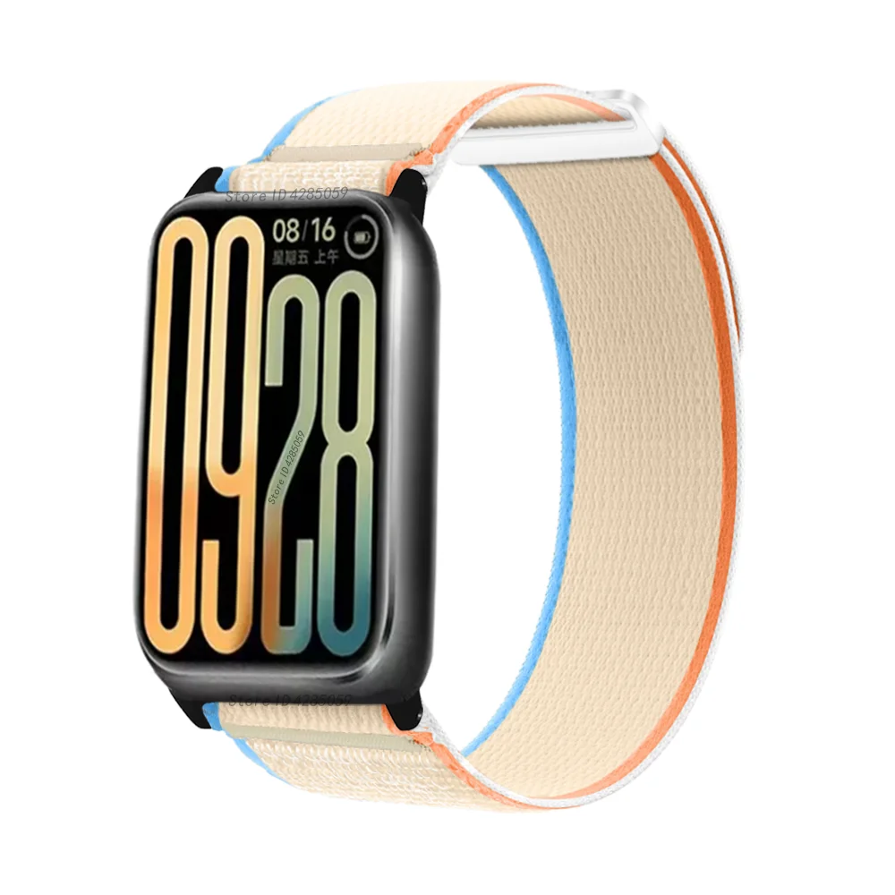 Нейлоновый ремешок-петля для Xiaomi Smart Band 9 Pro 8Pro, браслет Correa, ремешок для часов Redmi Watch 4, умные часы, спортивный ремешок, аксессуары
