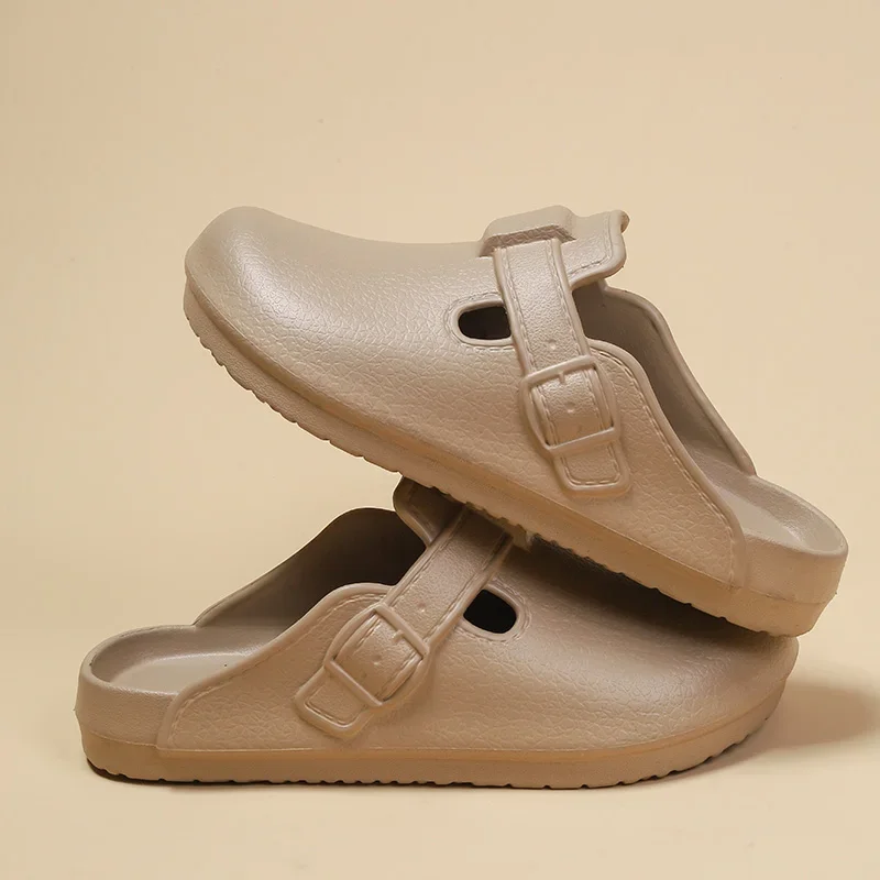 

Fashion Clogs Slippers Men Indoor Home Slippers Soft Platform Sandals Anti-Slip Eva Slides Waterproof Outdoor Beach Slippers