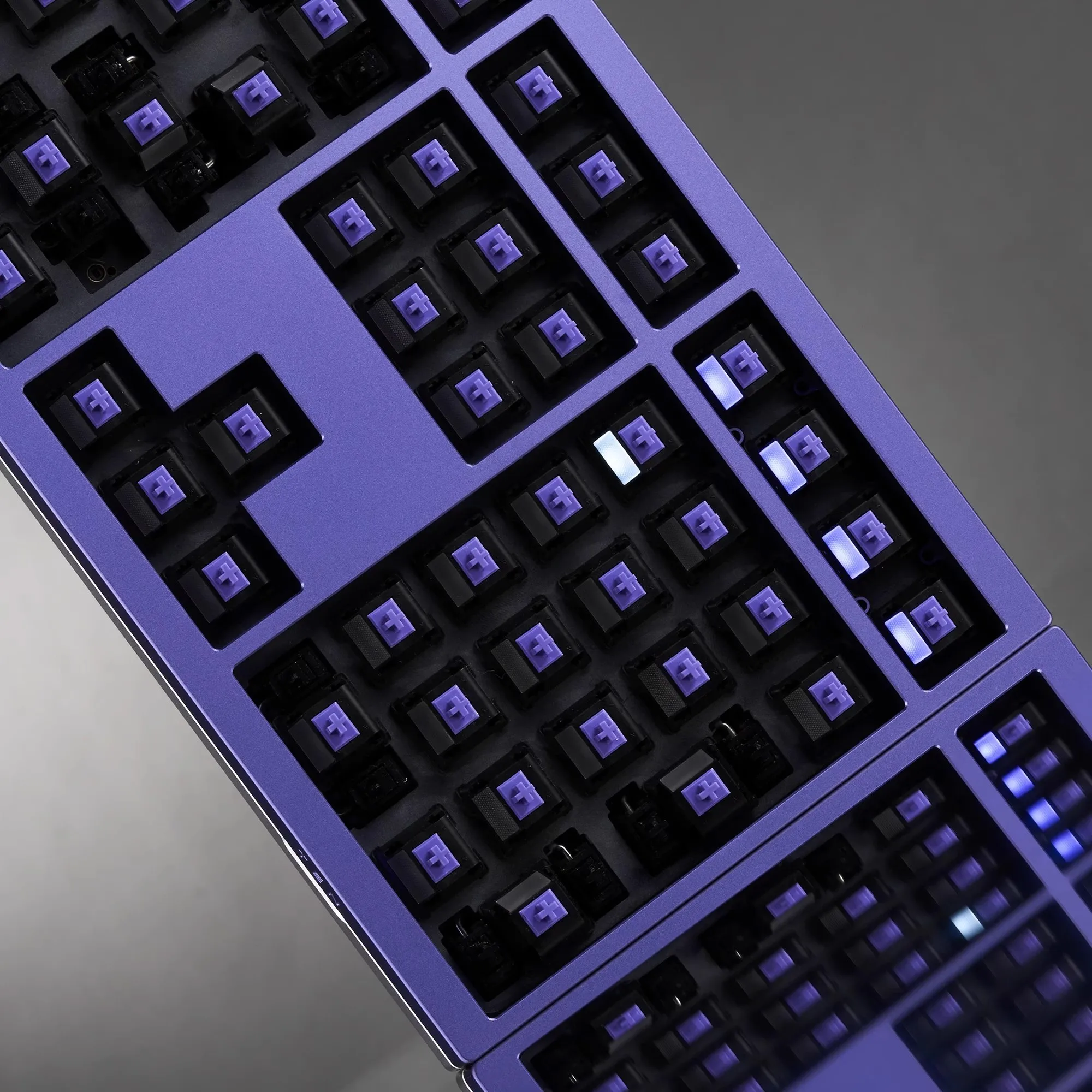 Vertex V1.2 Sakelar 5Pin Lubed Pabrik JWICK Keyboard Mekanis DIY Sakelar Linier 18Mm Panduan Lampu Sakelar Pegas Satu Tahap