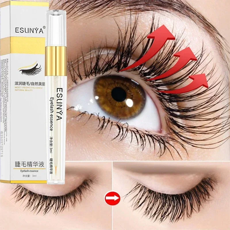 Cils noirs à croissance rapide, liquide de nutrition, cils bouclés, sourcils, naturel, produit de soin lifting, 3ml