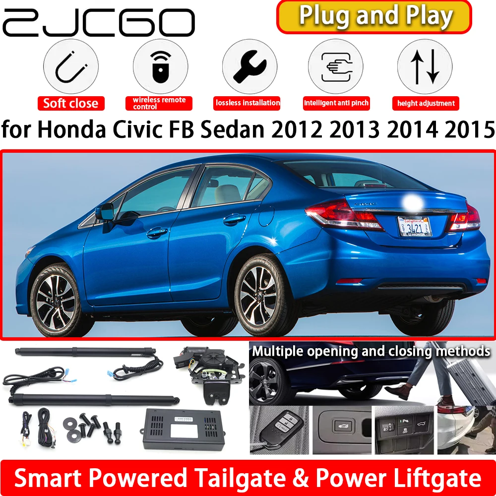 

for Honda Civic FB Sedan 2012 2013 2014 2015 OEM Automatic Electric Powered Tailgate Power Liftgate Tail Gate Lift Kit System