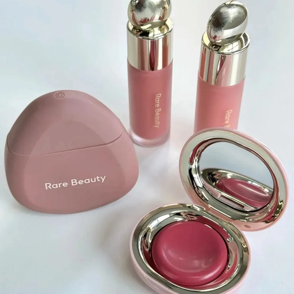 Rare Beauty Liquid Blush Shimmer Powder Blush Elastic Blush Easy-to-Blend Blush Lipstick Highlighter Long-Lasting Makeup Natura image 5