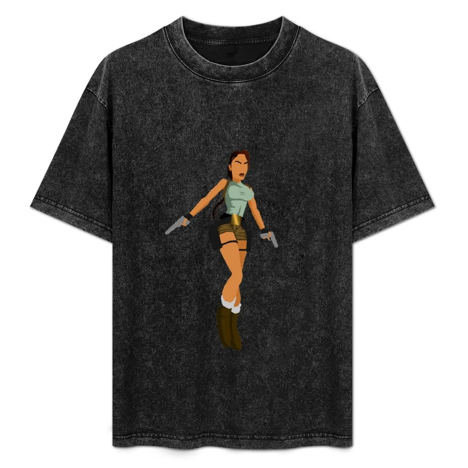 

Lara Croft - Tomb Raider T-Shirt Labor Work Casual T-Shirt