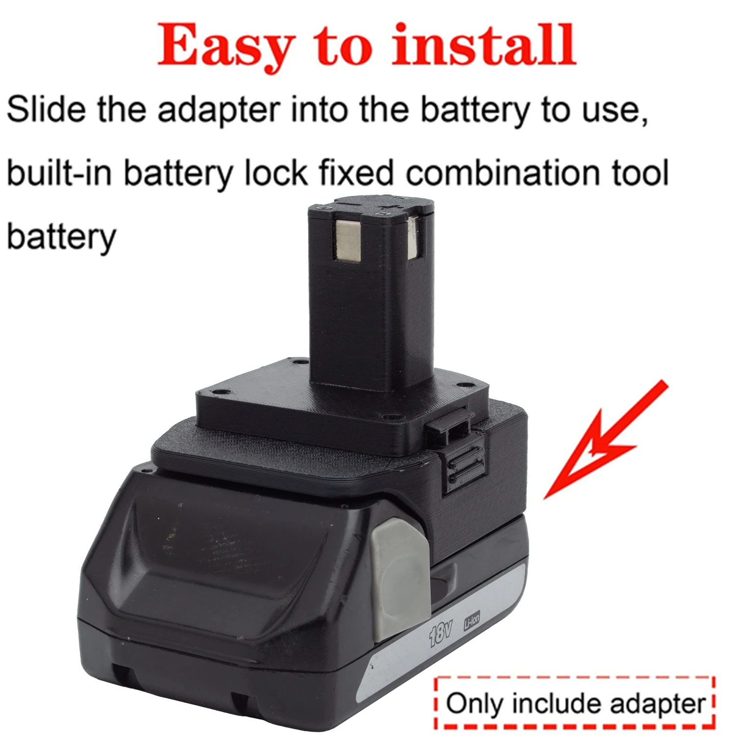 Battery Adapter Converter For Ryobi 18V ONE+ LI-ion Tools To Hitachi 18V Li-ion Battery Adapter Power Tool Accessories