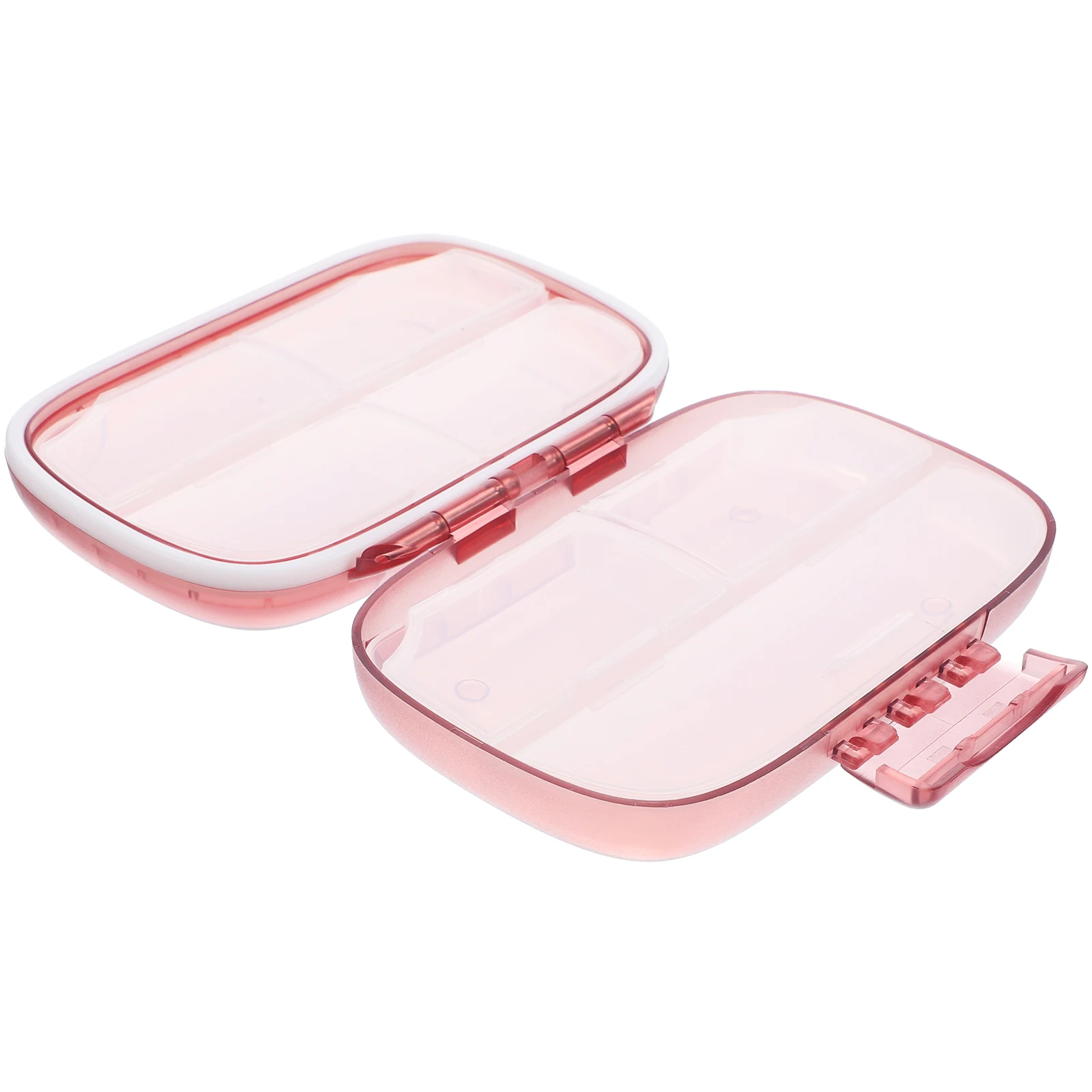 

Портативный дорожный органайзер для таблеток, аптечка, компактный держатель для витаминов, герметичный чехол для ежедневного хранения, органайзер