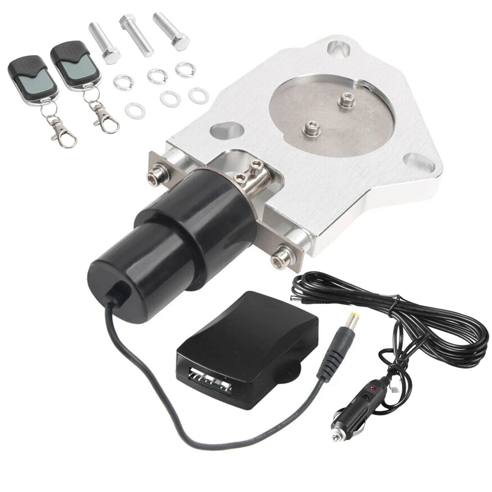 

3-дюймовый электрический двигатель-бабочка с вырезом выхлопной системы и комплектом винтов дистанционного переключателя