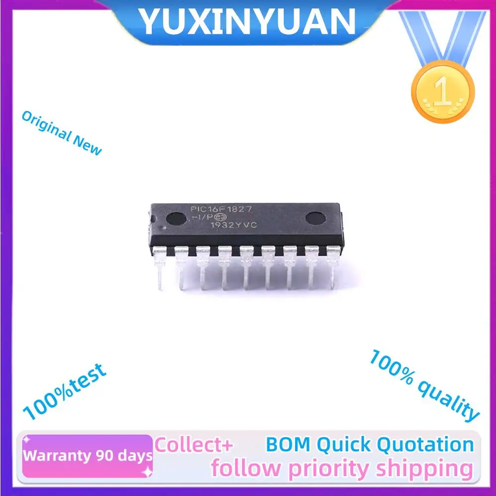 1PCs/Lot Brand New Original PIC16F54-IP DIP 16F88 16F627 16F628A 16F648A 16F716 16F818 16F1826 1827  Embedded microcontroller