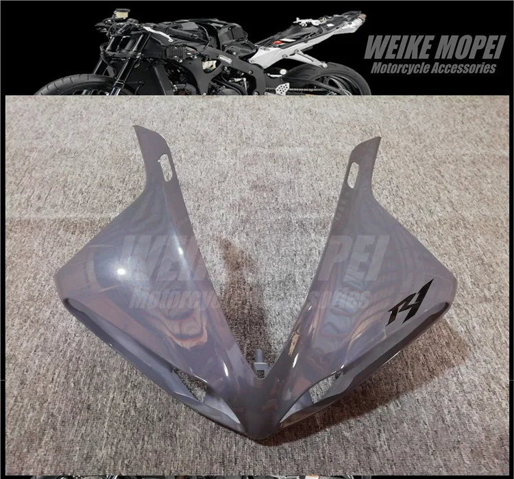 

Cement gray Front Upper Fairing Headlight Cowl Nose Panlel Fit For YAMAHA YZF1000 R1 2009 2010 2011 2012 2013 2014