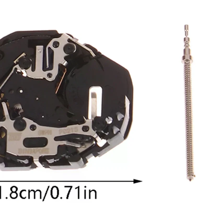 NEW 1Pc PC21 Watch Movement With Rod For Miyota PC21 Quartz Watch Accessories Without Electronic 3 Pins Watch Movement