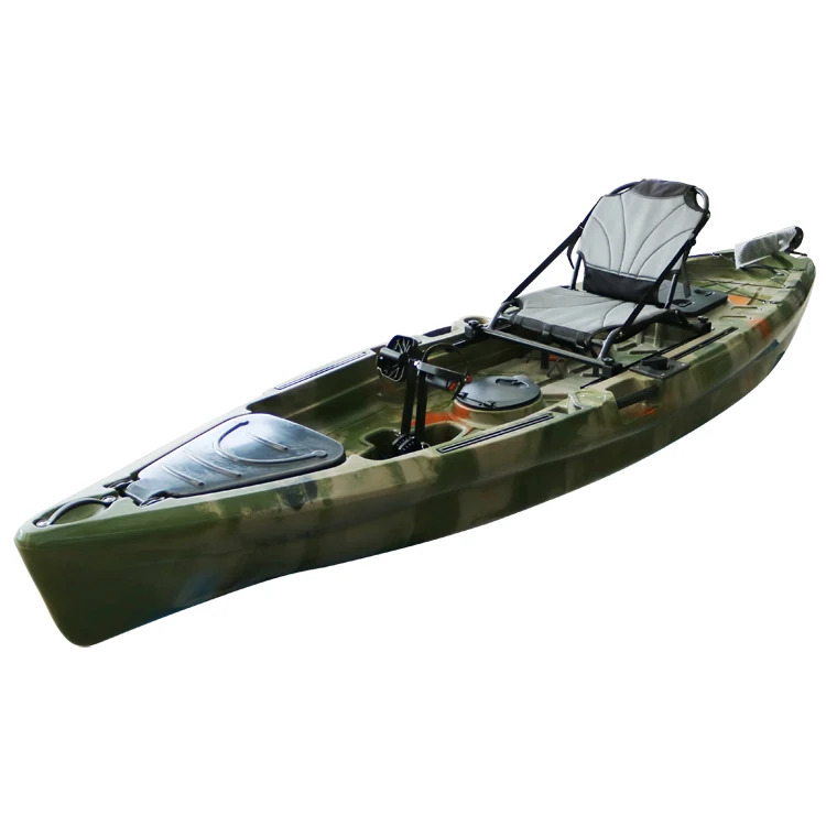 Kayak da pesca con timone e pedali in vendita