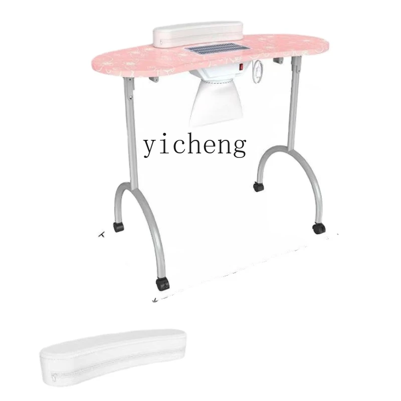 Zk Single New Nail Table Shopping Mall Simple Double Layer Imitation Cosmetic Table Light Luxury Single Double Manicure