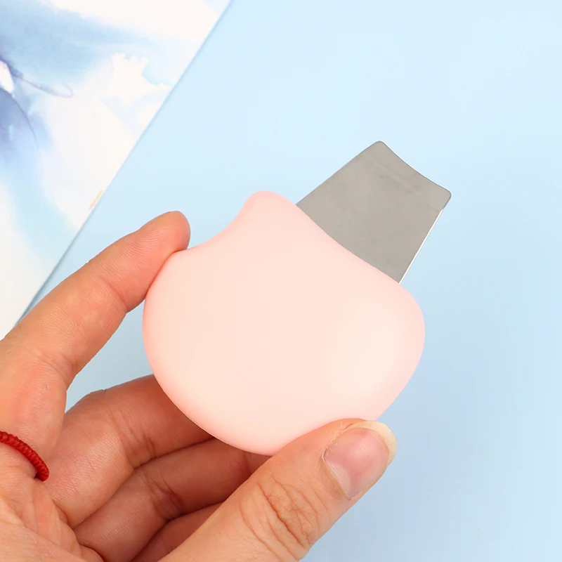 Mini herramienta manual de limpieza de poros: extractor estilo pala para espinillas, espinillas y limpieza facial