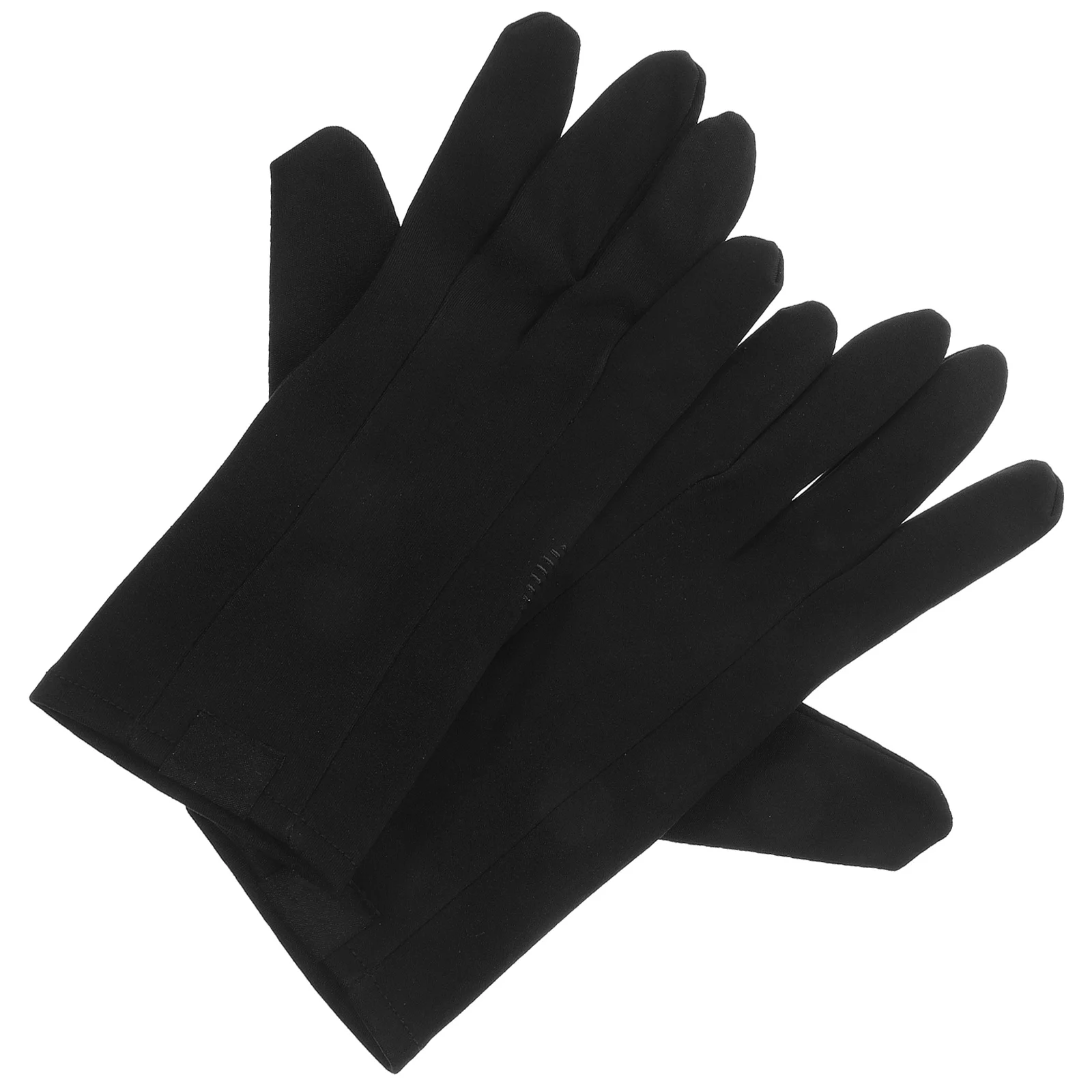

Unisex Winter Gloves L Black Anti-Slip Silicone Strip Touch Screen Gloves Reflective Outdoor Sports Cold Weather Running Cycling