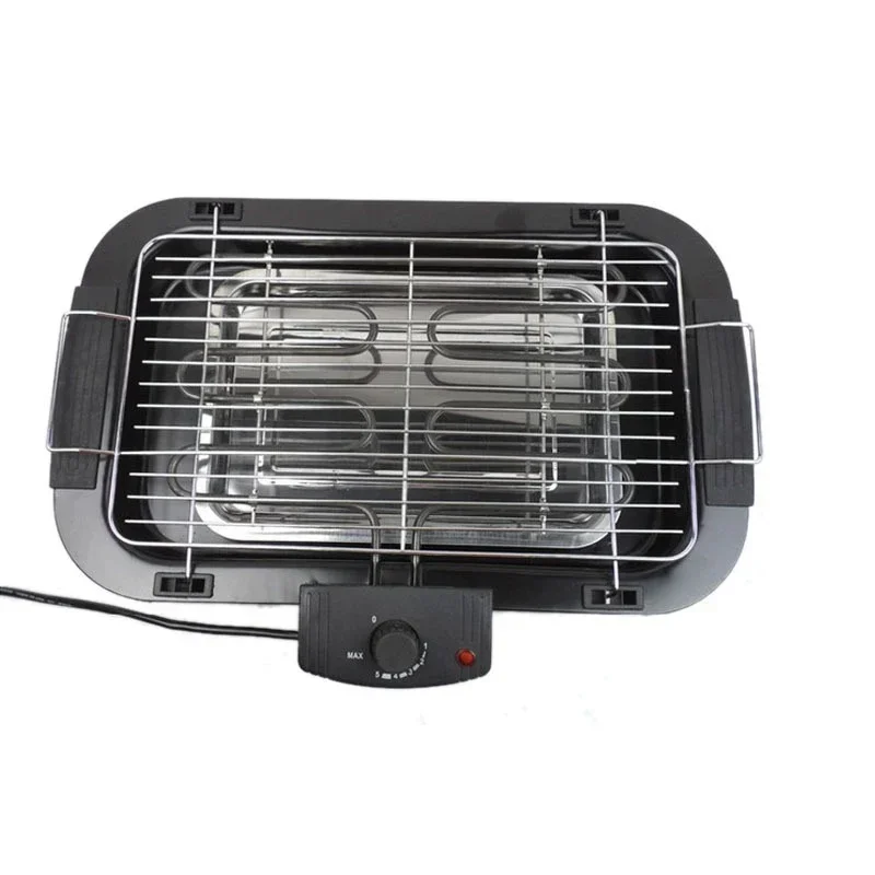 Household Smokeless Electric Pan Grill Home Multifunctional BBQ  Machine Portable Hotplate For Outdoor Kitchen Utensils
