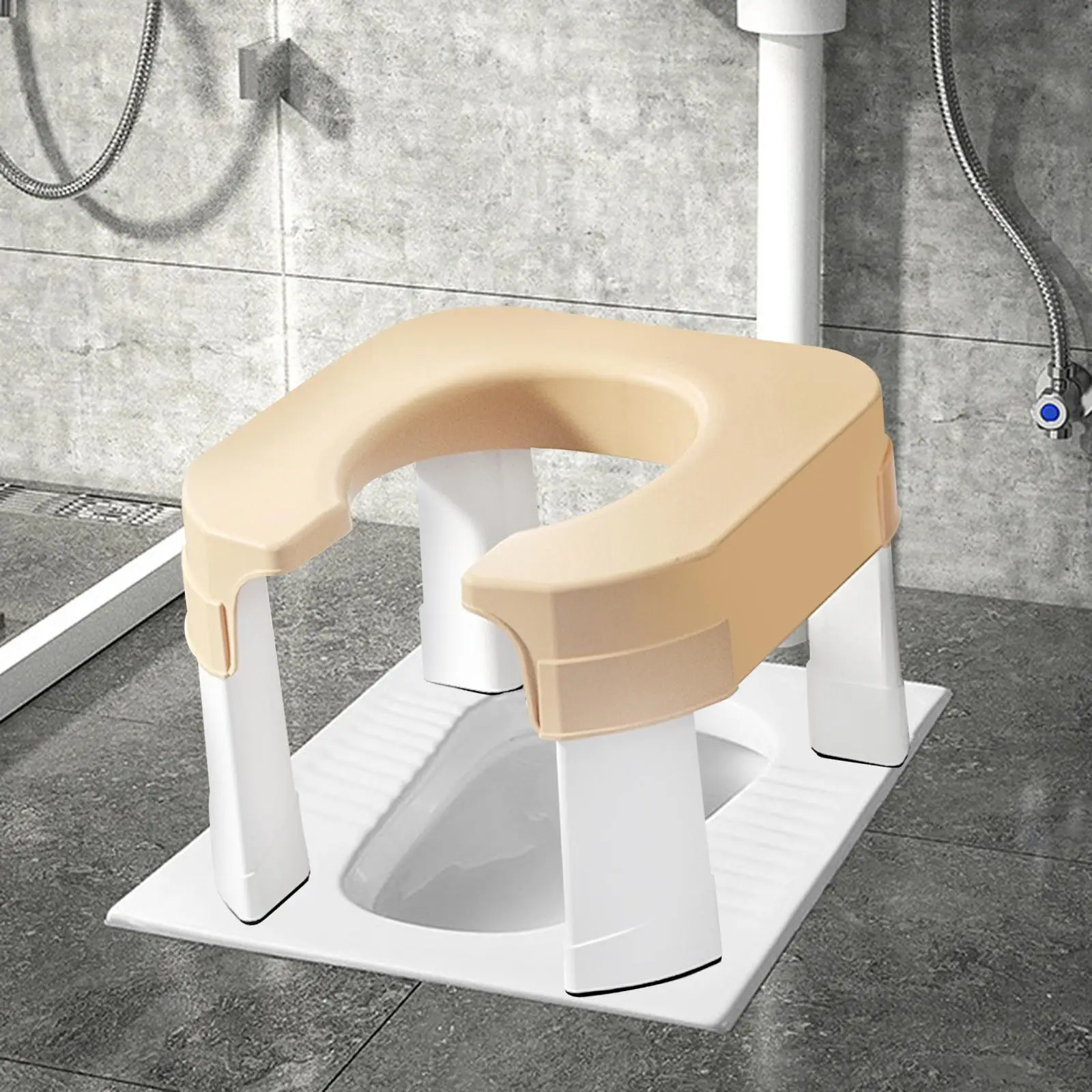 Stool Multifunctional Simple Foot Stool Squat Potty Bathroom Toilet Stool Toilet Seat Stool for Bathroom Potty