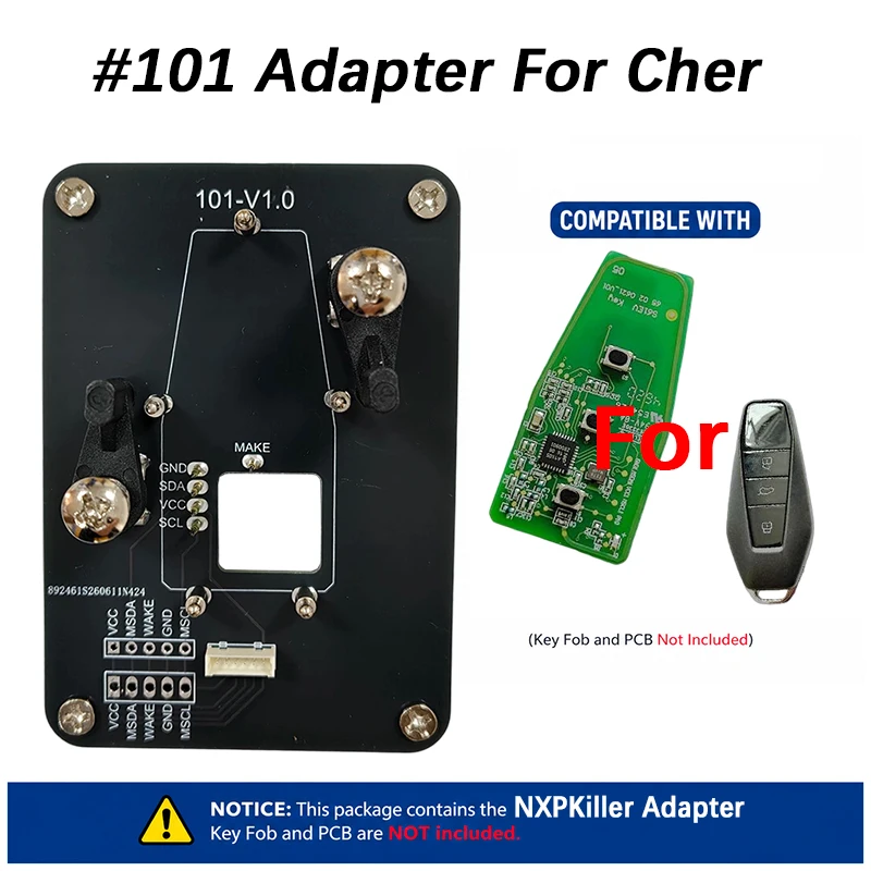 CNP259 No.101-No.109 Solder-Free Adapters Compatible With N-xpkiller Supports NCF Chip Remote For Chery For Changan For Trumpchi