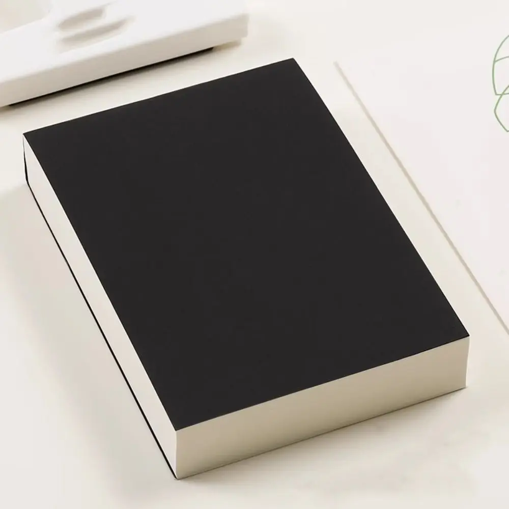 A6 Notebook draf kosong tebal, mudah robek DIY Notebook kantor perlengkapan sekolah alat tulis Notepad Sekolah