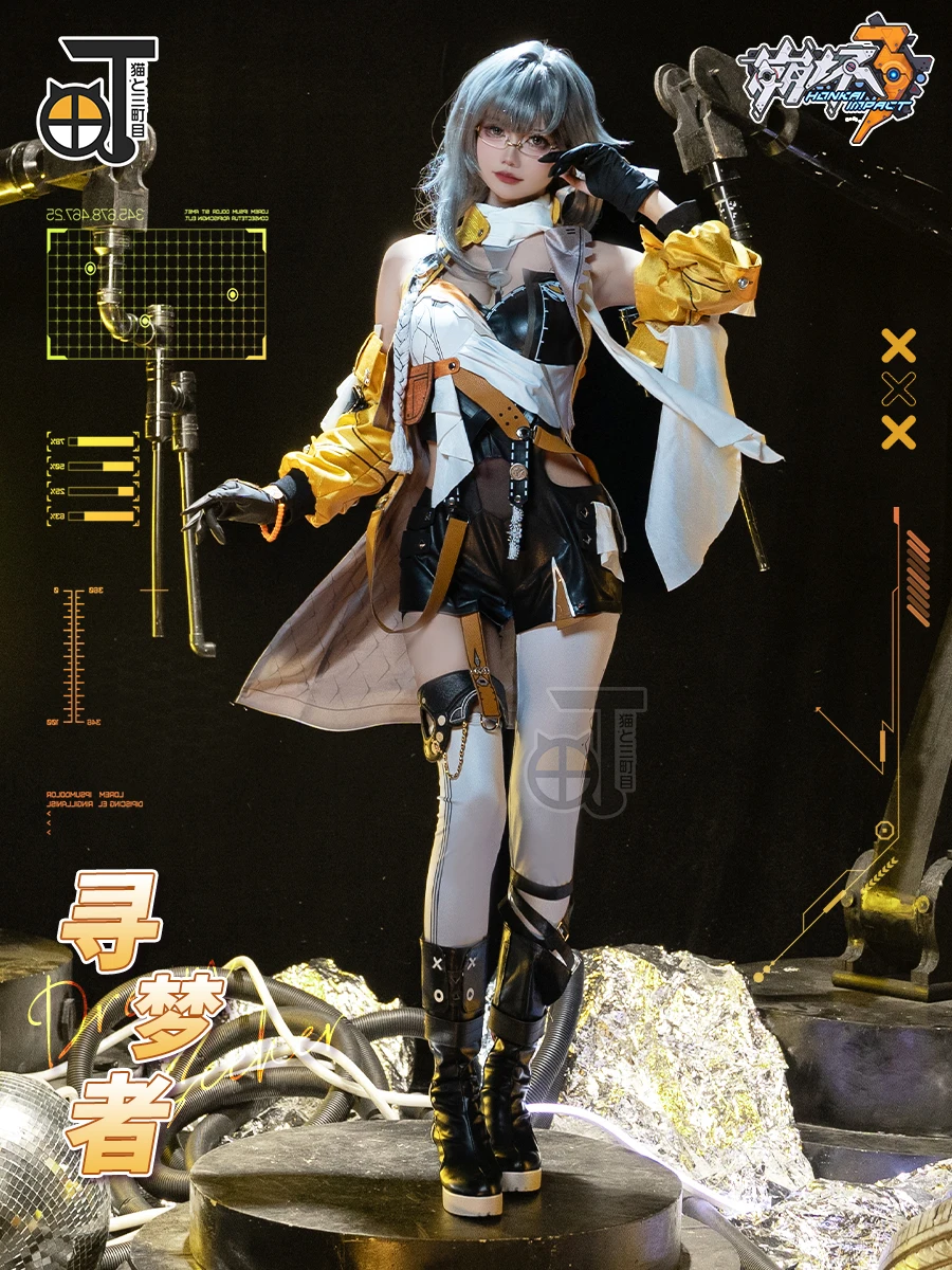 

Official Game Anime Honkai Impact Third The Myth Seekers Cos Clothing Cosplay Set Girls Role Play Women Suit