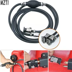 For Yamaha Motorboat 195mm Novo Combustível Linha Mangueira Outboard Boat Engine Gasolina Tanque Conectores Kit Para And Port